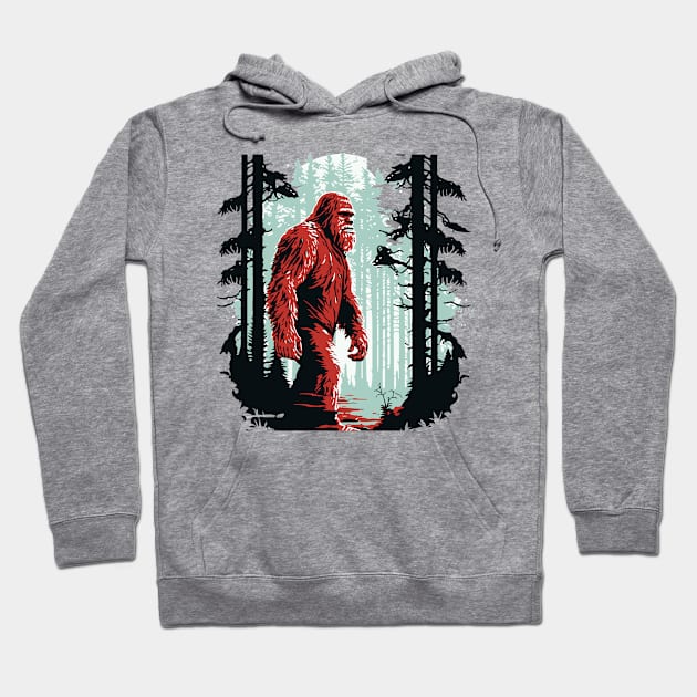 Bigfoot Hoodie by DragonDream